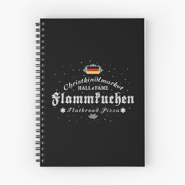 Item preview, Christmas Market Food German Flammkuchen Flatbread Pizza designed and sold by twHistory.