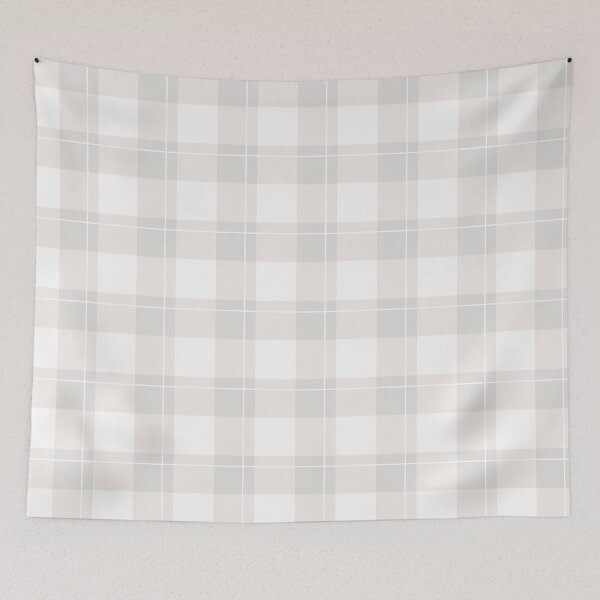 Item preview, White Sand Gingham Pattern designed and sold by ModSync.