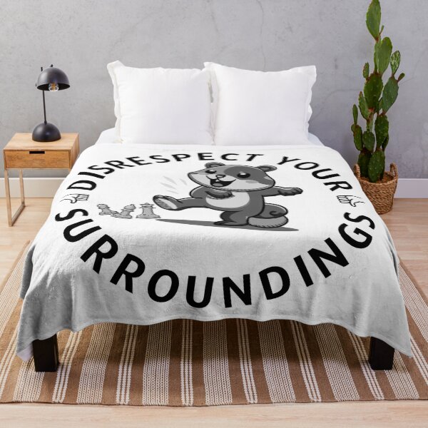 Item preview, Disrespect Your Surroundings designed and sold by Teetreasure2.