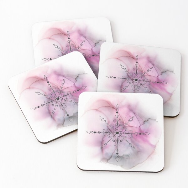 Item preview, Simple snow flake mandala designed and sold by images4design.