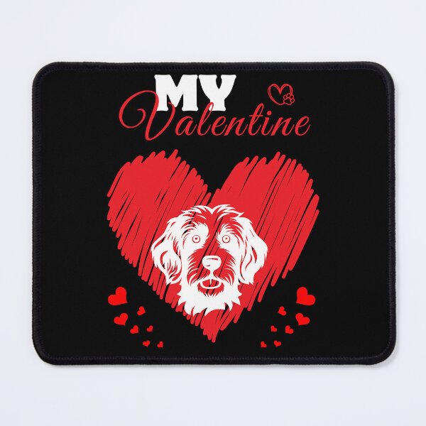 Item preview, My Valentine' Poodle, Unique Dog Lover's Gift designed and sold by EldersRULE.