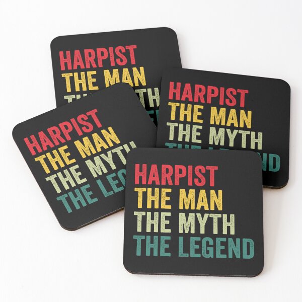 Item preview, Harpist Mens Gift, Man Myth Harpist Legend, Harpist Fathers Day designed and sold by vzrnmichsudops.