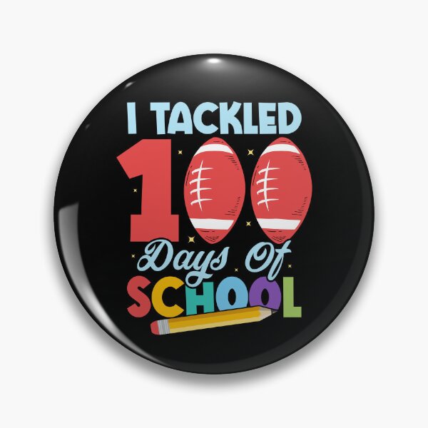 Item preview,   I tackled 100 Days Of School Football Student- Kid designed and sold by Smix Pixels.