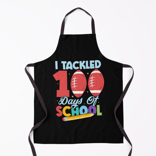 Artikelvorschau,   Ich habe 100 Days Of School Football Student-Kid in Angriff genommen entworfen und verkauft von Smix Pixels.