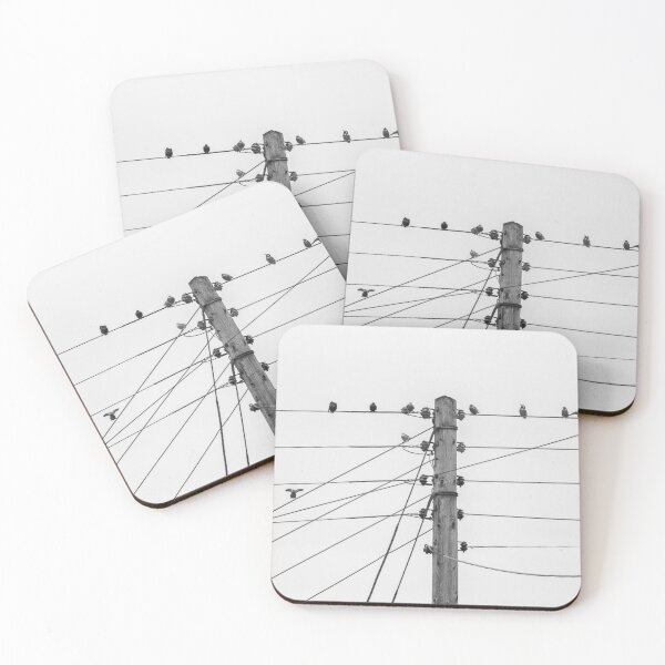 Item preview, Birds on wire designed and sold by jasminewang.