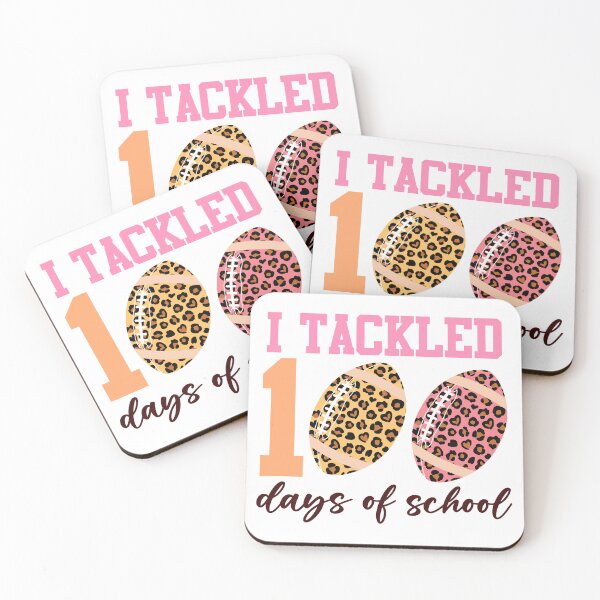 Artikelvorschau, Ich habe 100 Days Of School Leopard Football Student-Kid in Angriff genommen entworfen und verkauft von Smix Pixels.