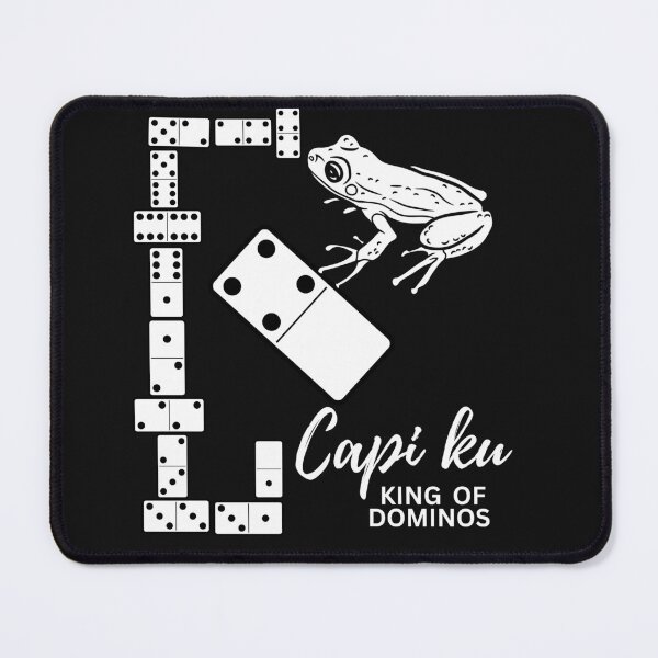 Item preview, Capi Ku King of Dominos Frog designed and sold by Diseno-Devino.