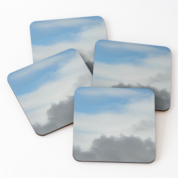 Item preview, blue skys with dark clouds designed and sold by srcloudsplus.