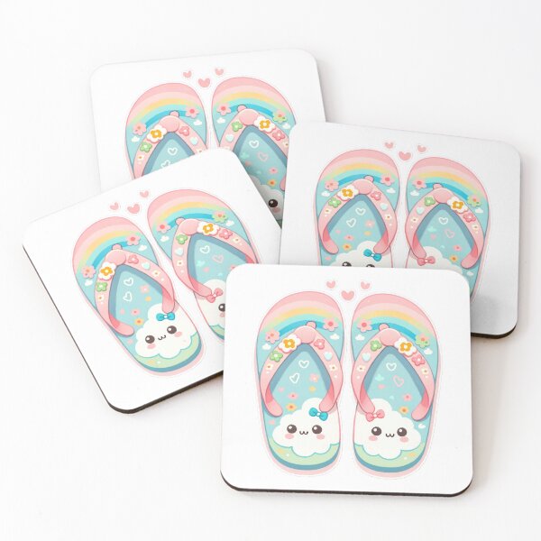 Item preview, Kawaii Flip Flops designed and sold by duke818.