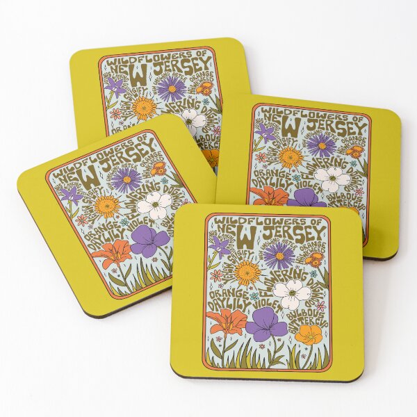 Item preview, New Jersey Wildflowers designed and sold by doodlebymeg.