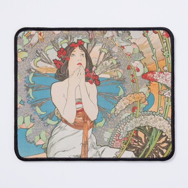 Item preview, HD. Monaco Monte Carlo, by Alphonse Mucha (1897) (Original colors) designed and sold by MINDTHECHERRY.