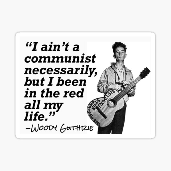 Artikel-Vorschau von Woody Guthrie, designt und verkauft von Rabbitt77.