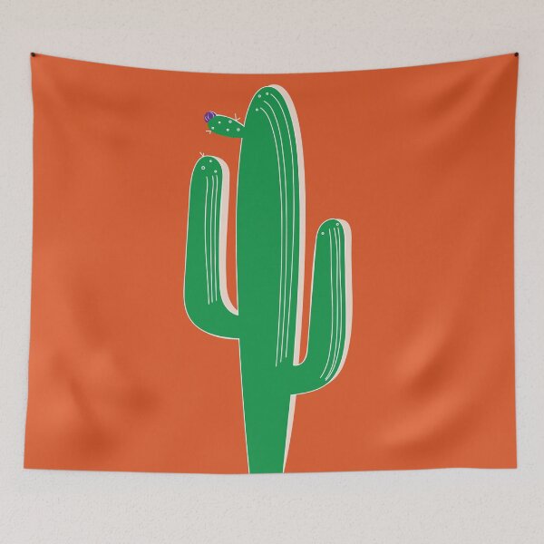 Item preview, cacti repeat pattern desert retro designed and sold by handmadehipsters.