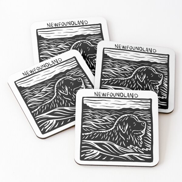 Item preview, Newfoundland Stamp Art designed and sold by BrinaDraws.