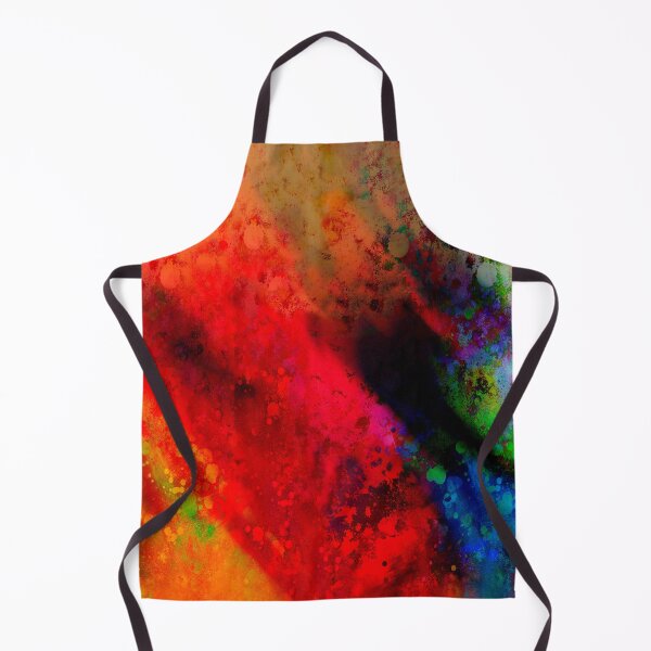 Item preview, Abstract Art Red Fiesta Color Splash designed and sold by art64.