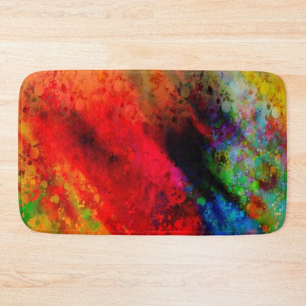 Item preview, Abstract Art Red Fiesta Color Splash  designed and sold by art64.