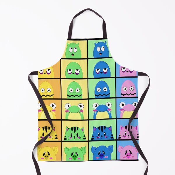 Item preview, Half Blob Doodle Rainbow Grid designed and sold by sydhanke42.