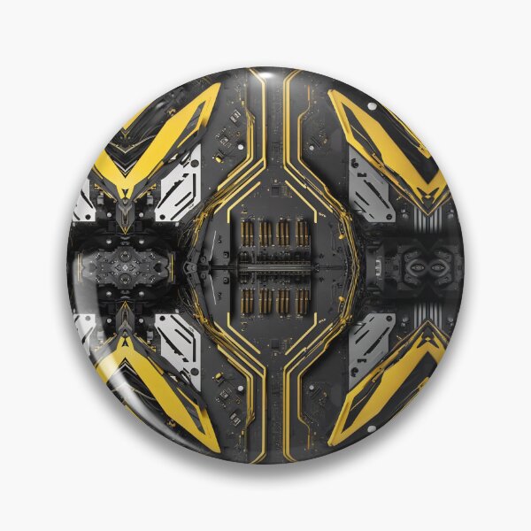 Item preview, Cybernetics - Black and Yellow - 03 designed and sold by Mystic-Images.