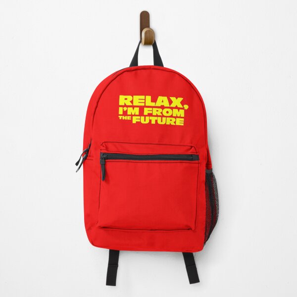 Item preview, Relax I'm from the Future Yellow Movie Title designed and sold by guyo.