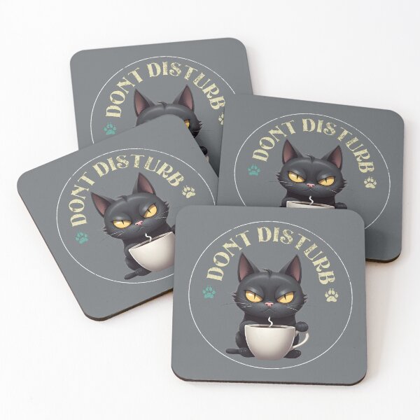 Item preview, Caution: Do not disturb the cat's coffee break designed and sold by NiRia Spot.