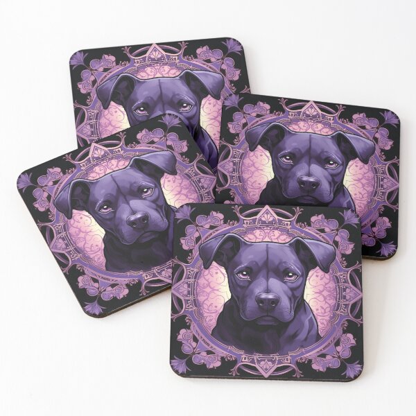 Item preview, Enigmatic Pit Bull Puppy designed and sold by Nocturne  Paws.