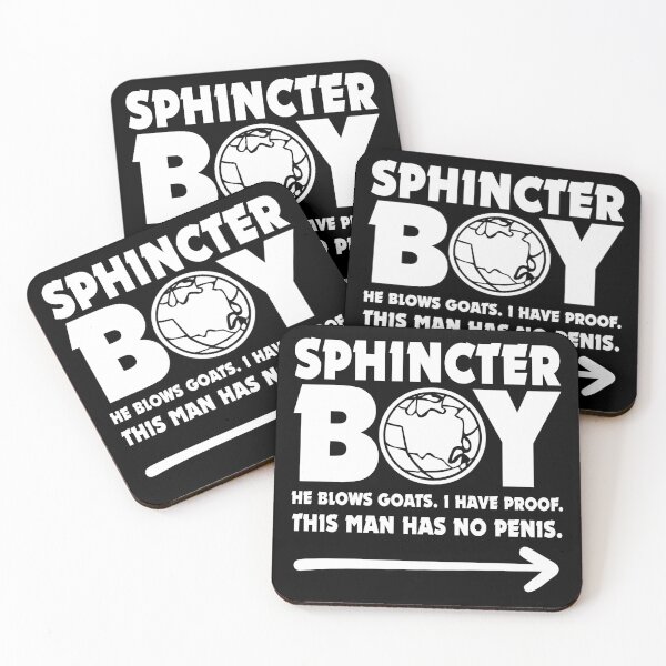 Item preview, Wayne's World // Sphincter Boy Blows Goats ---> designed and sold by ourkid.