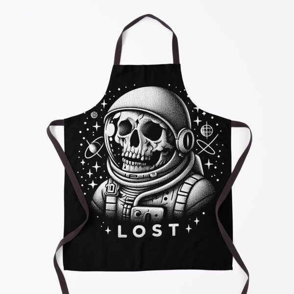 Item preview, Lost Astronaut Skull  designed and sold by DarkDoodlDesign.