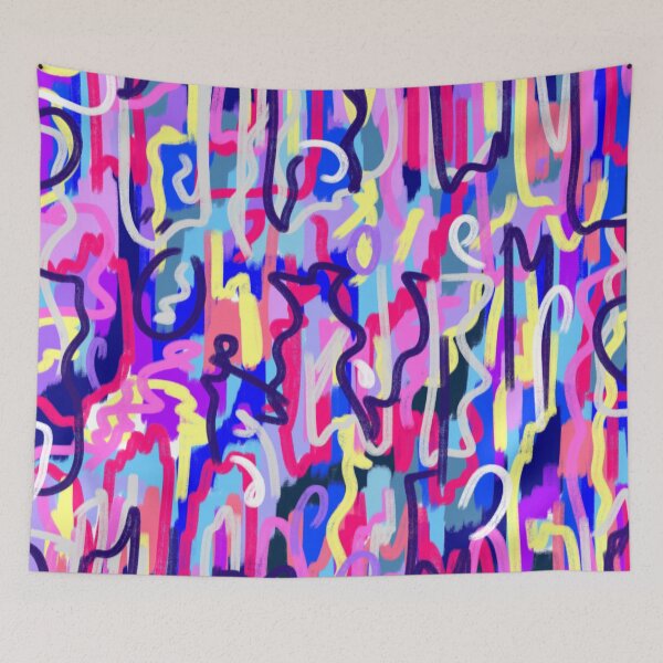 Item preview, Abstract Painting of Shapes and Colors  designed and sold by DanielleGensler.