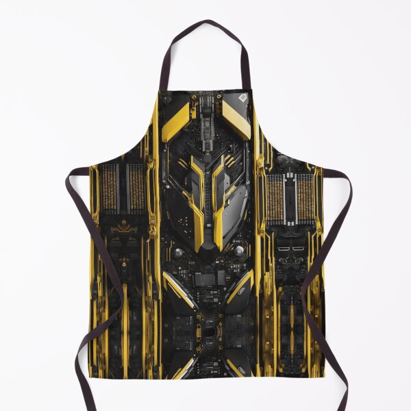 Item preview, Cybernetics - Black and Yellow - 04 designed and sold by Mystic-Images.