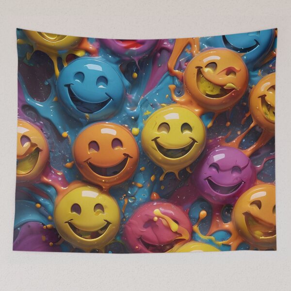 Item preview, Funny Smiley Face Pattern designed and sold by TheArtOfPat.