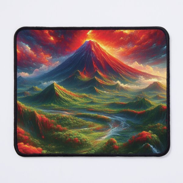 Item preview, Volcano landscape designed and sold by ready-made.