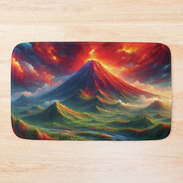 Item preview, Volcano landscape designed and sold by ready-made.