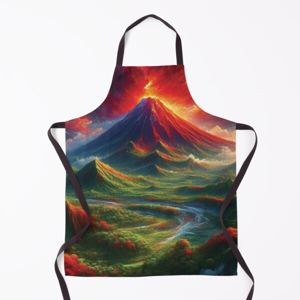 Item preview, Volcano landscape designed and sold by ready-made.