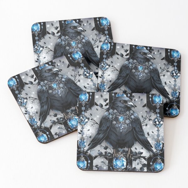 Item preview, Dazzling Raven designed and sold by Nocturne  Paws.