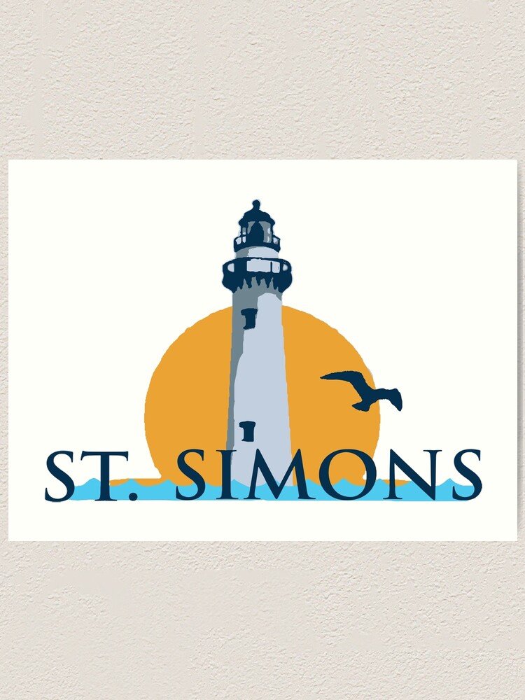 "St. Simons Island Art Print for Sale by ishore1 Redbubble