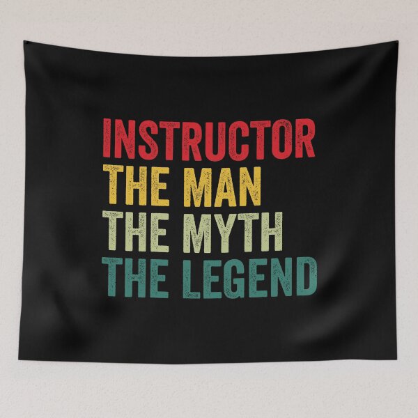 Item preview, Instructor Mens Gift, Man Myth Instructor Legend, Instructor Fathers Day designed and sold by vzrnmichsudops.