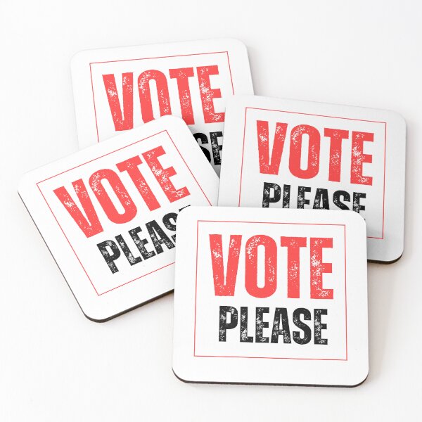 Item preview, Vote Please Elections Campaign Presidential Local  designed and sold by VioletsnPansies.