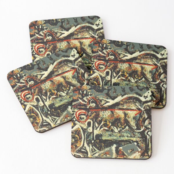 Item preview, jackson pollock artwork designed and sold by Nada01.