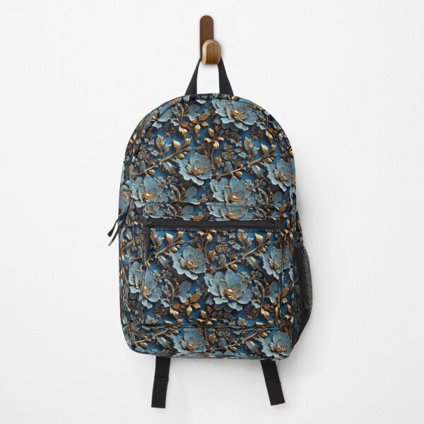 Item preview, Ethereal Bloom: baby Blue Velvet Floral Symphony designed and sold by EveStore1.