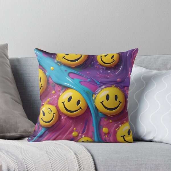 Item preview, Funny Smiley Face Pattern designed and sold by TheArtOfPat.
