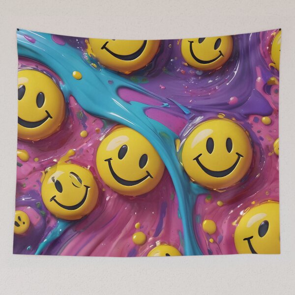 Item preview, Funny Smiley Face Pattern designed and sold by TheArtOfPat.