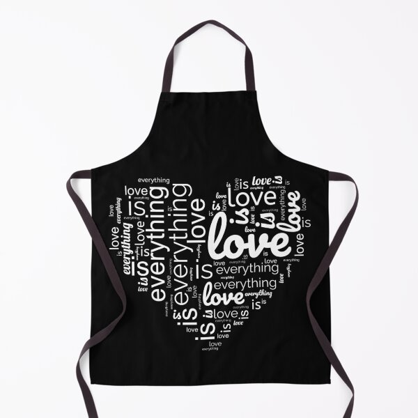 Item preview, Text "love is everything" in heart shape designed and sold by randrdesign.