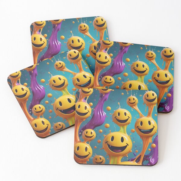 Item preview, Funny Smiley Face Pattern designed and sold by TheArtOfPat.