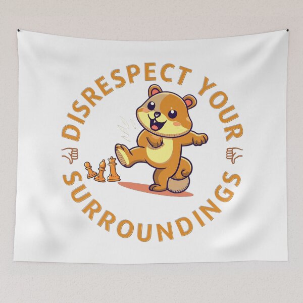 Item preview, Disrespect Your Surroundings designed and sold by Teetreasure2.