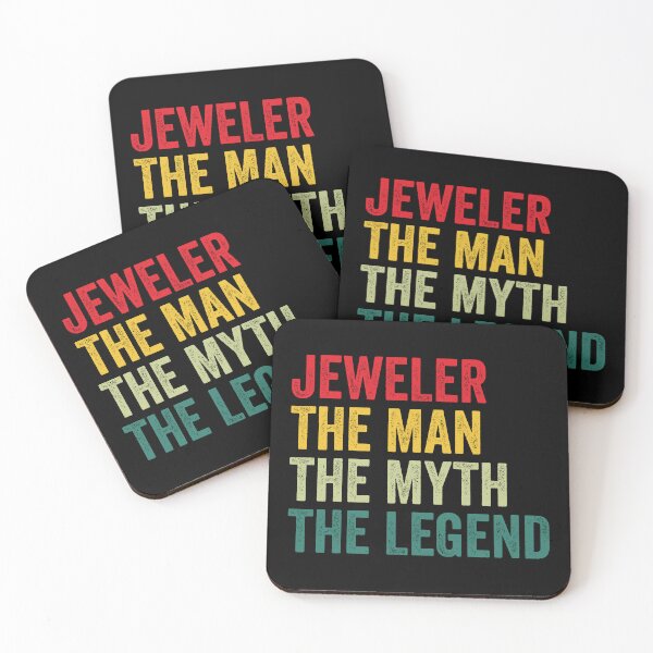 Artikelvorschau, Juwelier-Männergeschenk, Mann-Mythos-Juwelier-Legende, Juwelier-Vatertag entworfen und verkauft von vzrnmichsudops.