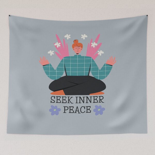 Item preview, Seek Inner Peace designed and sold by Jollys-ArtShop.