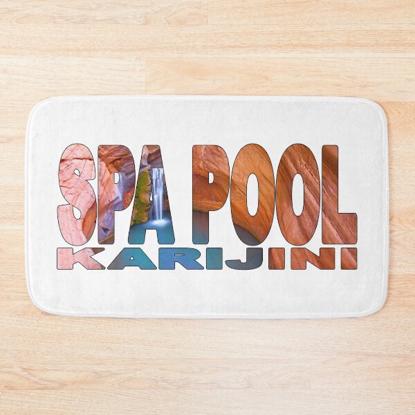 Item preview, SPA POOL - Hamersley Gorge Karijini Western Australia designed and sold by Adam Gormley.