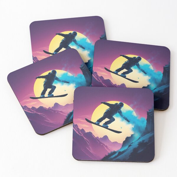 Artikelvorschau, Snowboarder erwischt Airtime von einer Klippe – Backcountry Snowboarding entworfen und verkauft von MindfulVisionz.