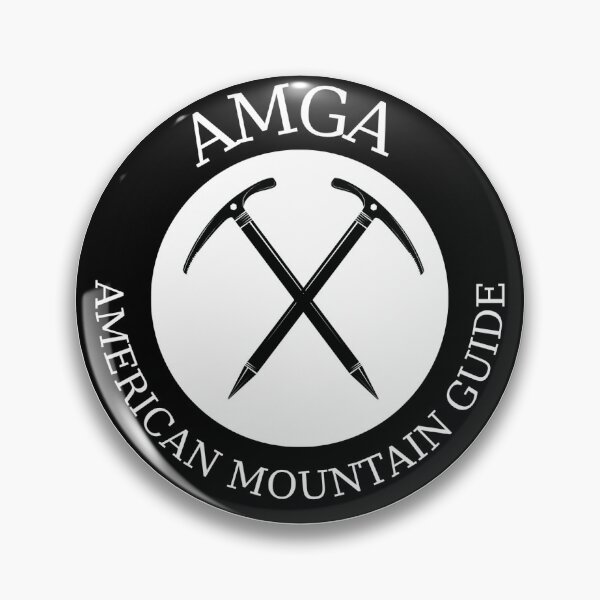 Artikelvorschau, AMGA American Mountain Guide – Schwarz entworfen und verkauft von crawleyzoe.