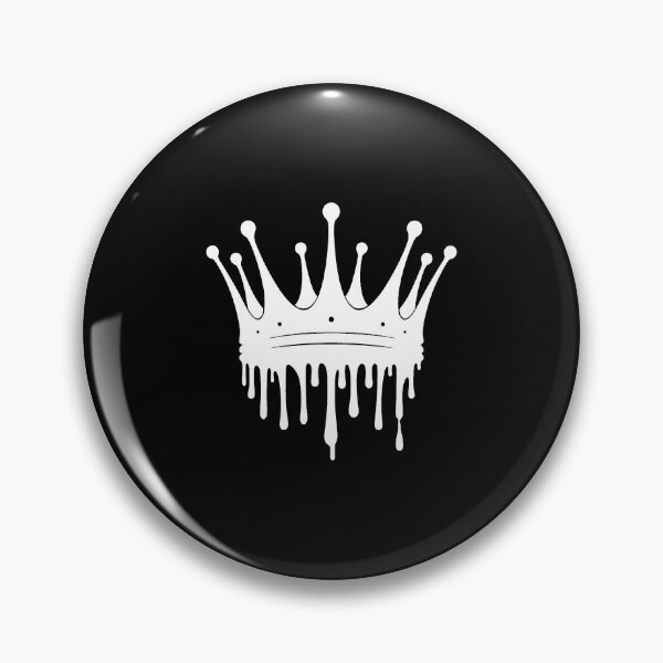 Item preview, Dripping Black King Crown designed and sold by NECHSTORE.